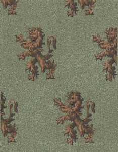 Papier peint Renaissance - Offard - Lions Seilhant